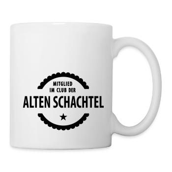 Mitglied im Club der alten Schachteln (1c) - Tasse - Weiß - Rechts