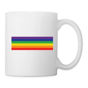 Rainbow flag - Mug - white - Right