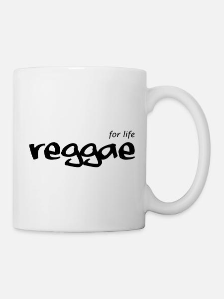 REGGAE pour la vie - Mug blanc - blanc