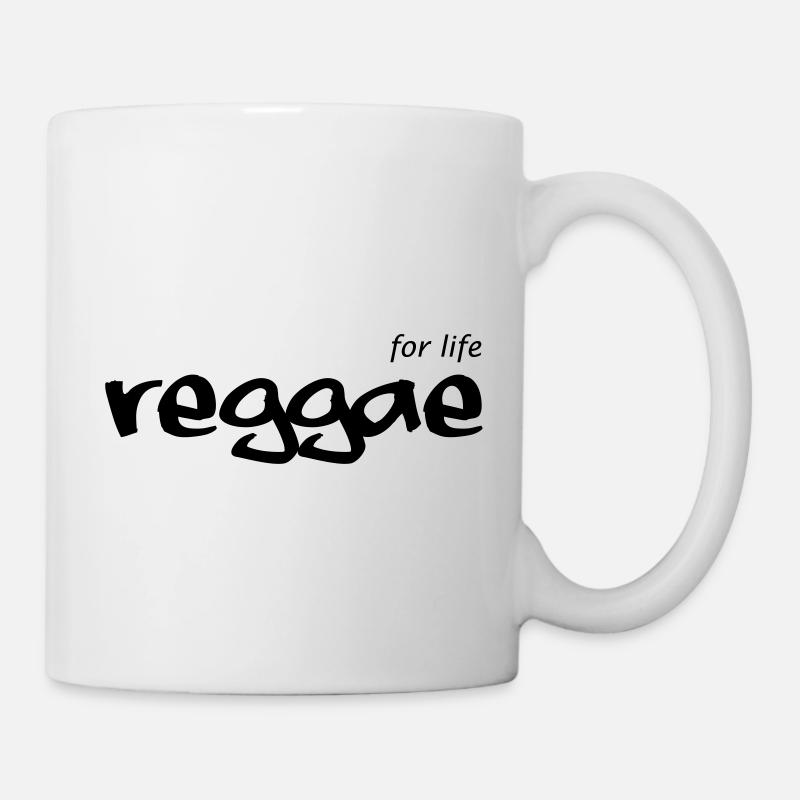 REGGAE pour la vie - Mug blanc - blanc