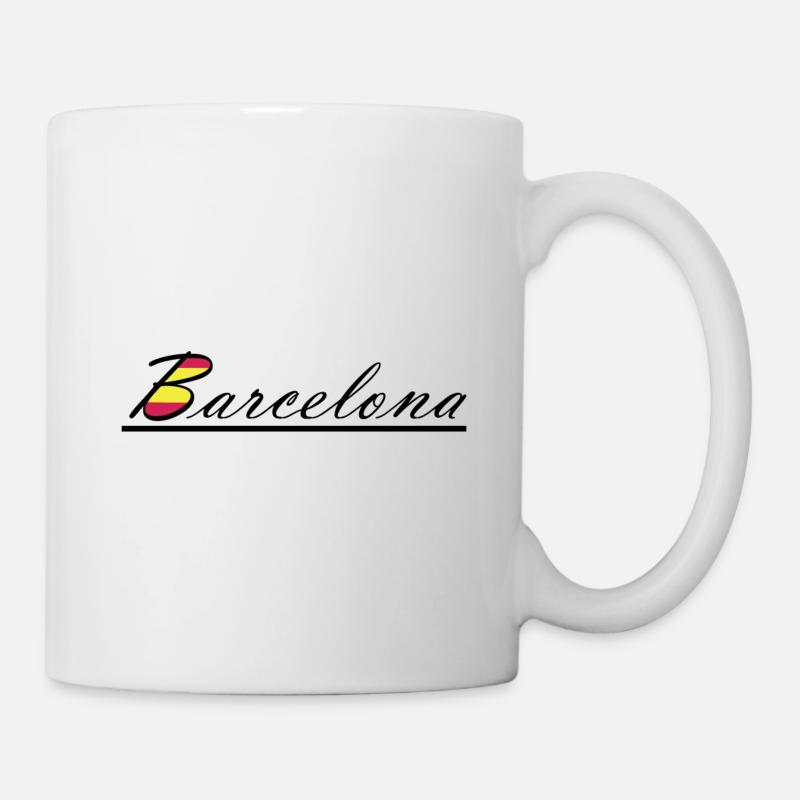 Barcelone - Mug blanc - blanc