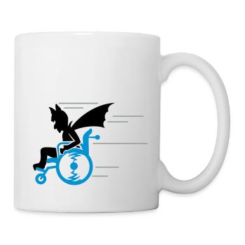 senior superhero (3c) - Tasse - Weiß - Rechts