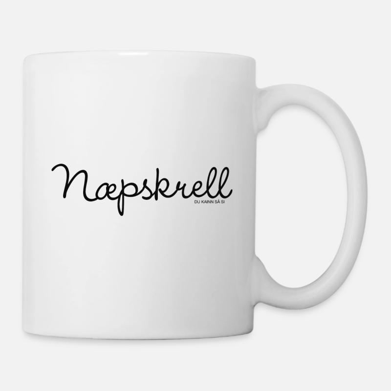 Næpskrell - Tasse - Weiß