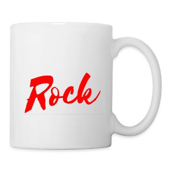Rock - Tasse - Weiß - Rechts