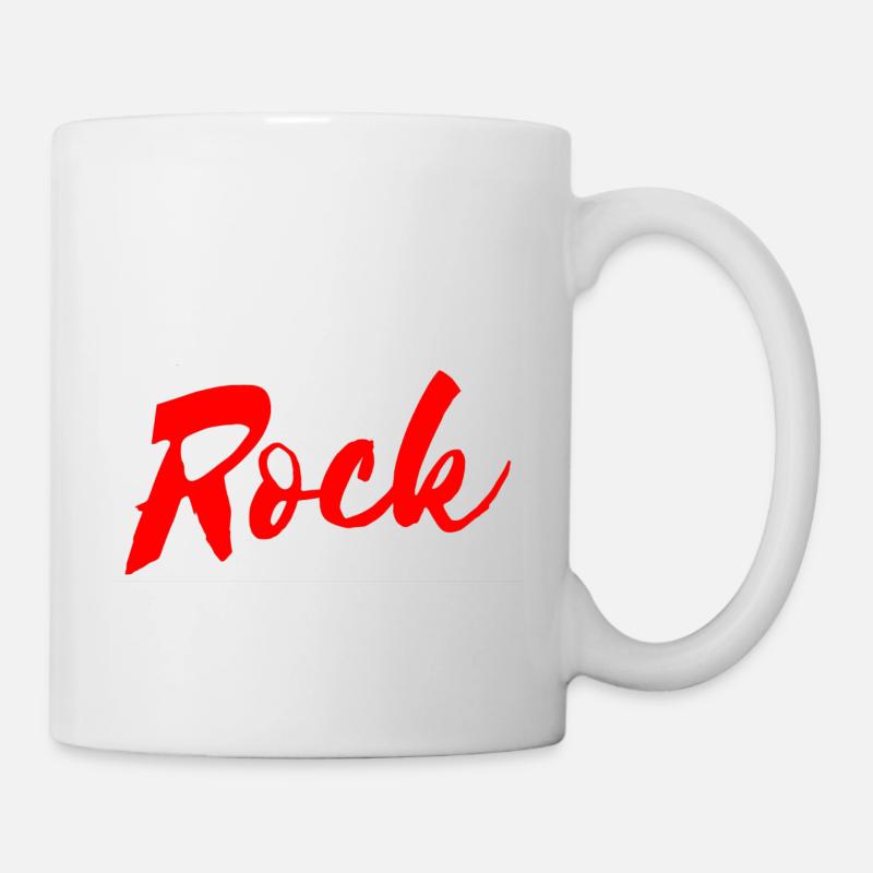 Rock - Tasse - Weiß