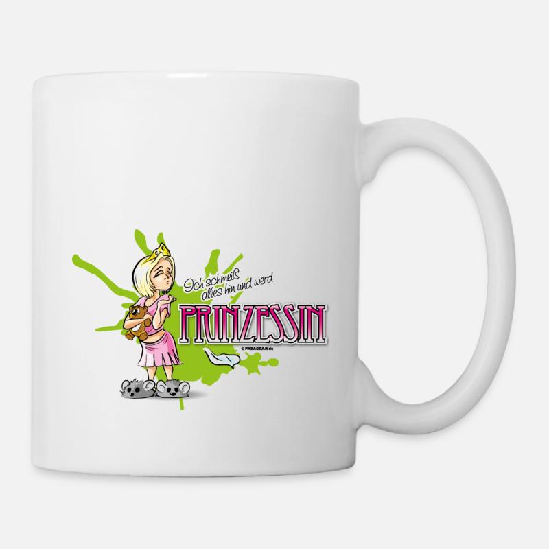 Devenez une princesse - Mug blanc - blanc