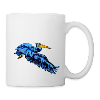 Pélican - Mug blanc - blanc - Droite