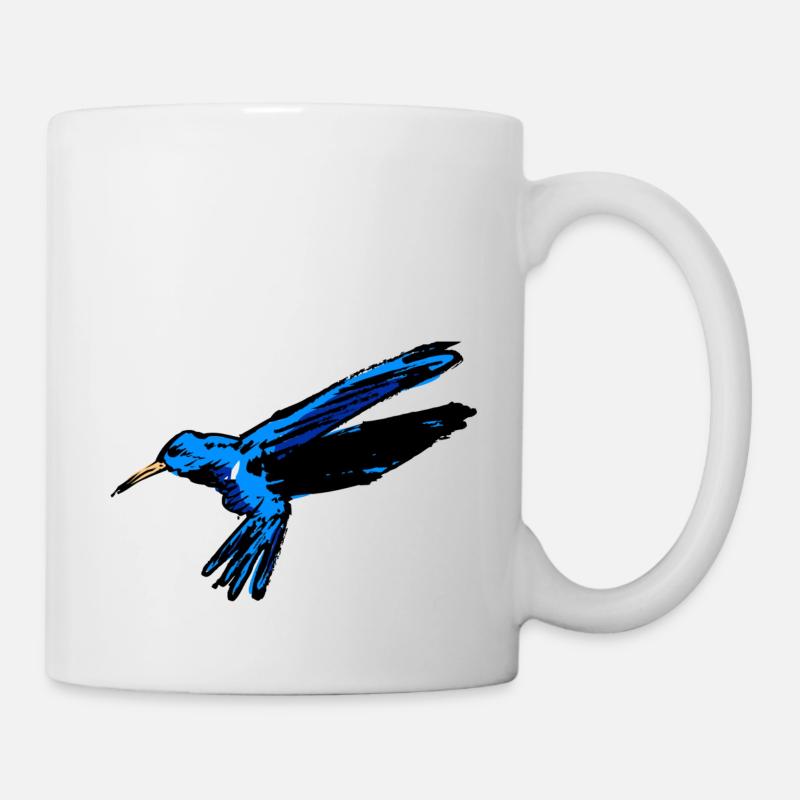 Hummingbird insect nectar gift children hummingbird - Mug - white