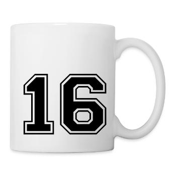 16 - Tasse - Weiß - Rechts