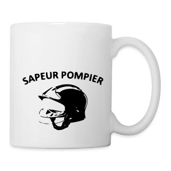 fire fighter - Mug - white - Right