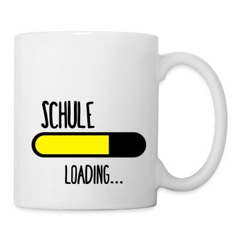 Schule Loading... - Tasse - Weiß - Rechts