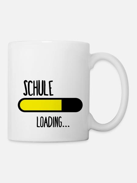 Schule Loading... - Tasse - Weiß