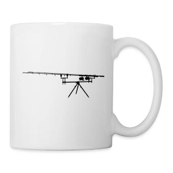 carp rods - Tasse - Weiß - Rechts