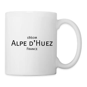 alpe d huez - Tasse - Weiß - Rechts