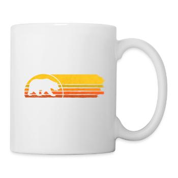 RETRO BEAR - Mug - white - Right