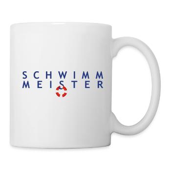 Schwimmmeister 9 - Tasse - Weiß - Rechts