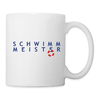 Schwimmmeister 8 - Tasse - Weiß - Rechts