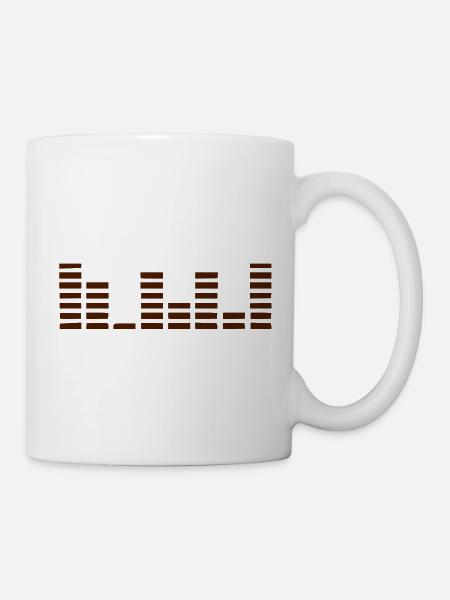 equalizer - Tasse - Weiß