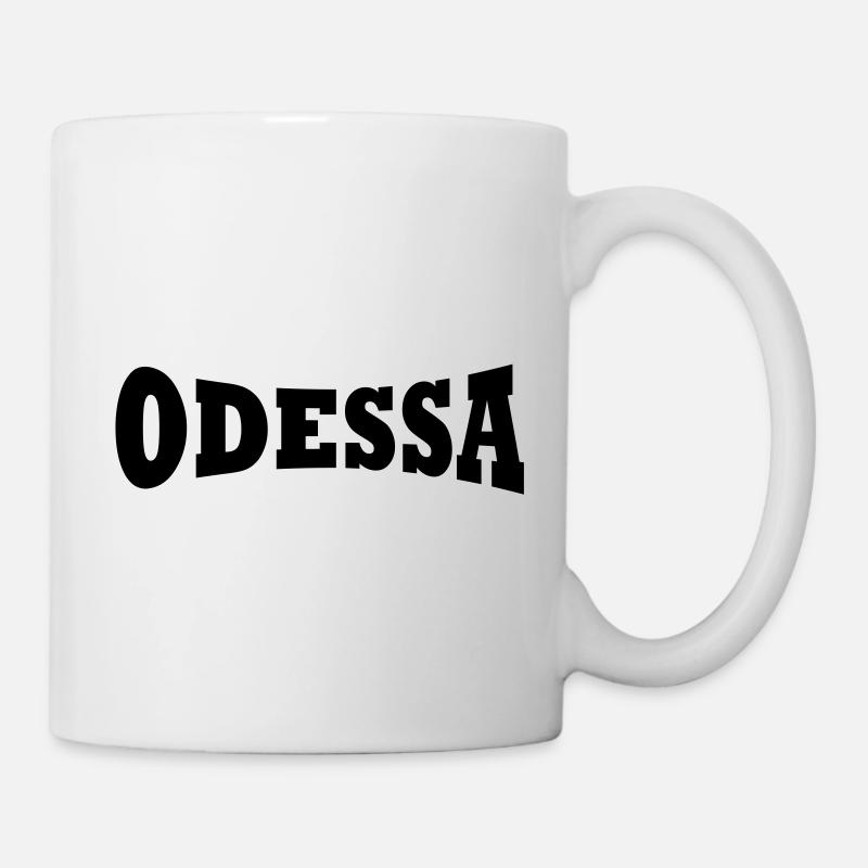 Odessa lettering - Mug - white