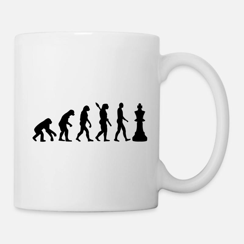 Schach - Tasse - Weiß