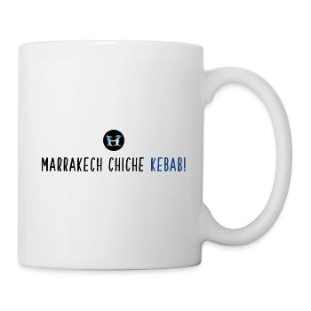 Marrakech Chiche Kebab - Logo - Black Blue - Mug - white - Right