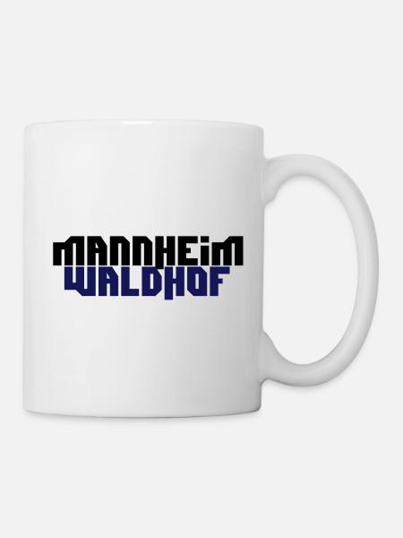 mannheim waldhof - Tasse - Weiß
