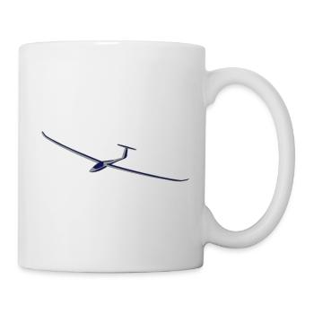 segelflugzeug - Tasse - Weiß - Rechts
