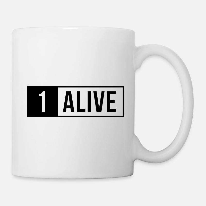 PUBG Print "One Alive" - Mug blanc - blanc