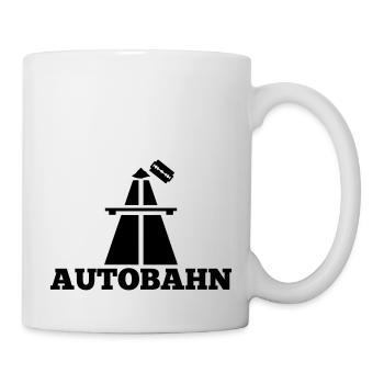 Koks Autobahn - Tasse - Weiß - Rechts