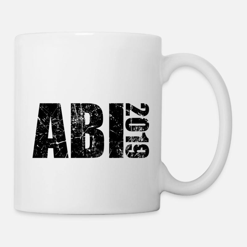 Abi 2019 - Tasse - Weiß