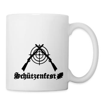Schützenfest - Tasse - Weiß - Rechts