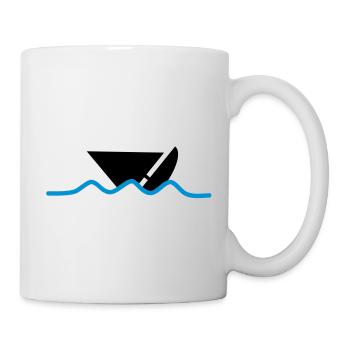 distress_boat - Mug - white - Right
