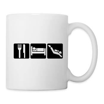 EAT SLEEP DIVE 2 - Mug - white - Right