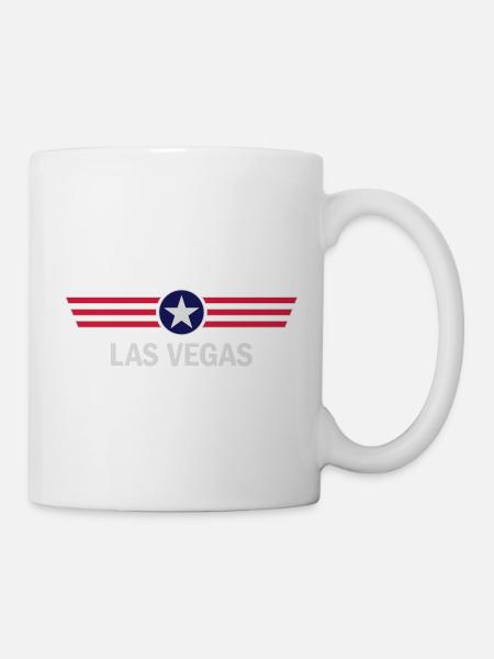 Las Vegas - Tasse - Weiß