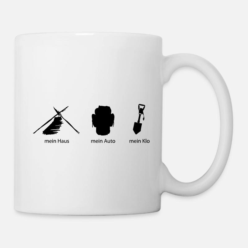 House car loo - Mug - white