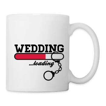 wedding_loading___f2 - Tasse - Weiß - Rechts