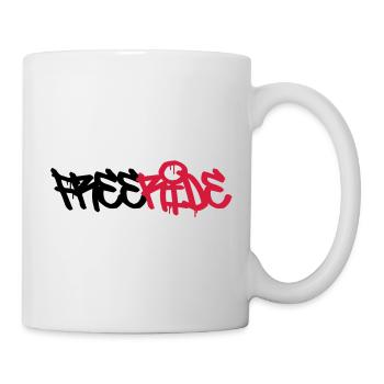 Freeride ! - Mug blanc - blanc - Droite