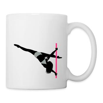 Pole Dance - Tasse - Weiß - Rechts