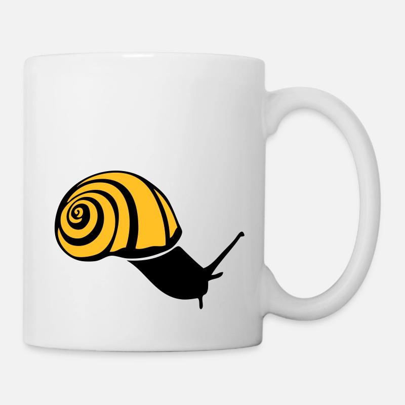 Schnecke Schnecke Schnecke schnecke lumaca2 - Tasse - Weiß