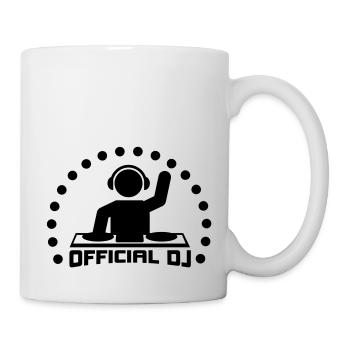 dj_1__f1 - Mug blanc - blanc - Droite