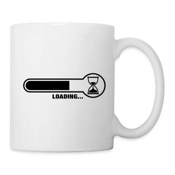 loading_f1 - Tasse - Weiß - Rechts