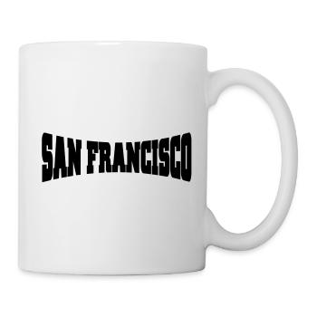 San Francisco - Tasse - Weiß - Rechts
