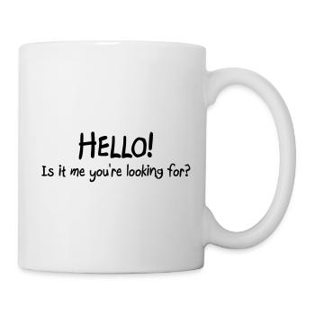 Funny quotes - Mug - white - Right