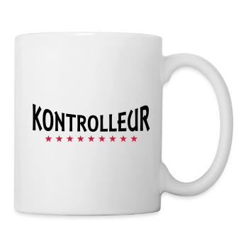 Controller + Dein Text - Mug - white - Right