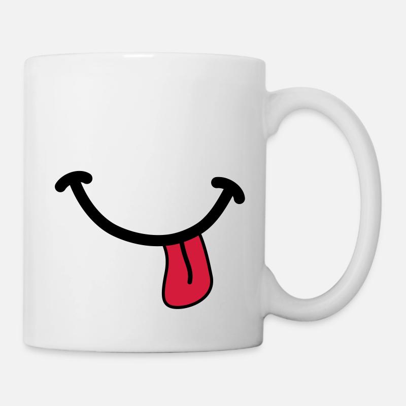 SMILEY - Mug - white