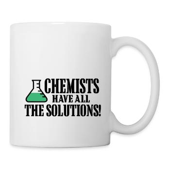 Chemist chemistry student - Mug - white - Right