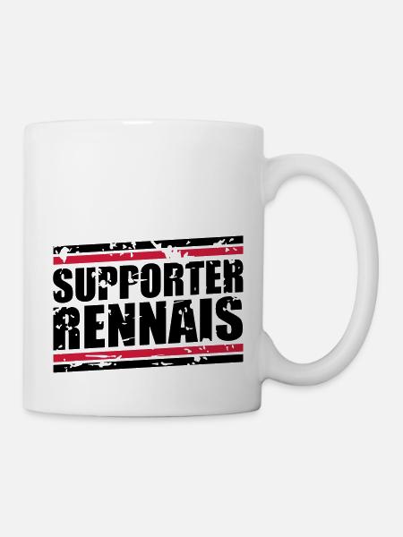 Supporter Rennais vintage - Mug blanc - blanc