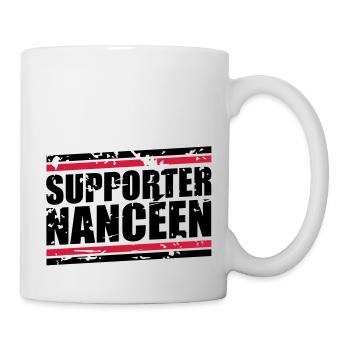 Supporter Nanceen vintage - Mug blanc - blanc - Droite