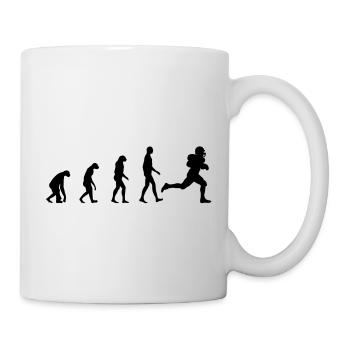 Foot US - Mug blanc - blanc - Droite