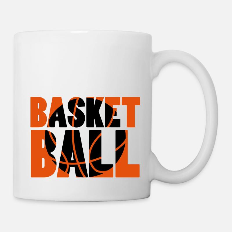 Basket Ball - Tasse - Weiß
